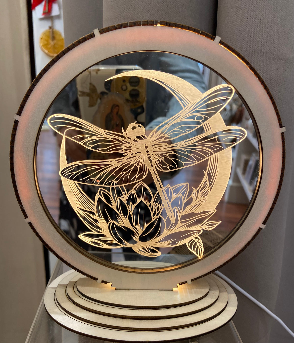 lampe en bois