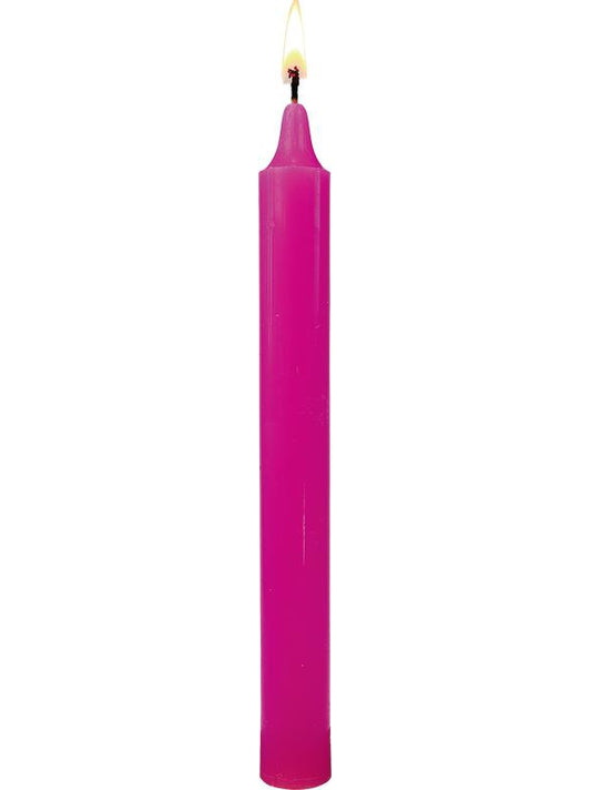 Bougie Teintée Masse - Coloris Rose Vif