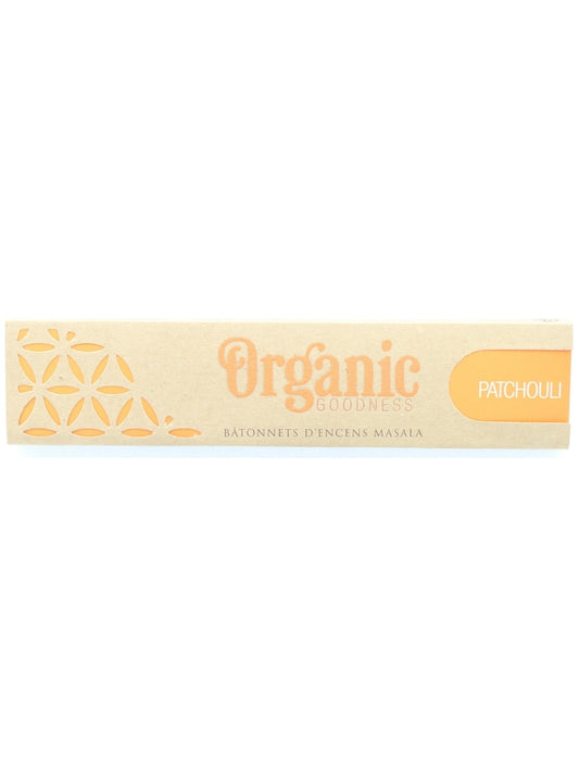 Encens Bâton Organic Patchouli 15 grs