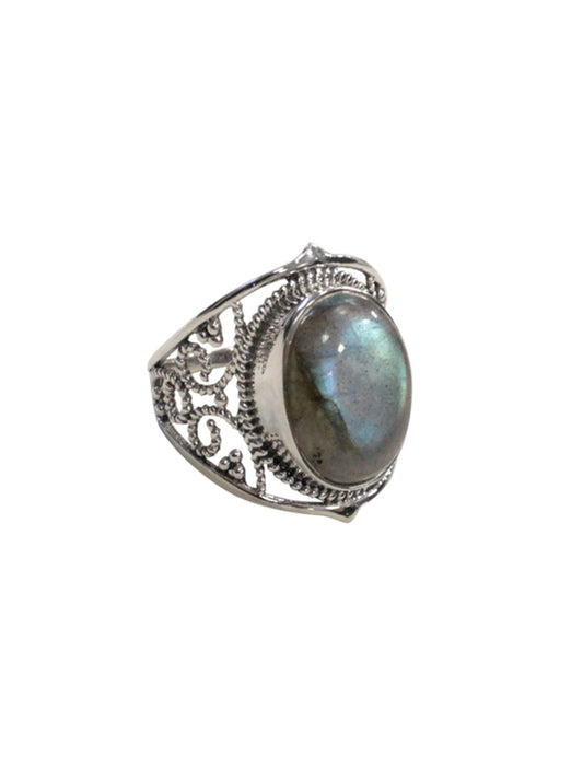 Bague Labradorite Argent 925 Kanti T54